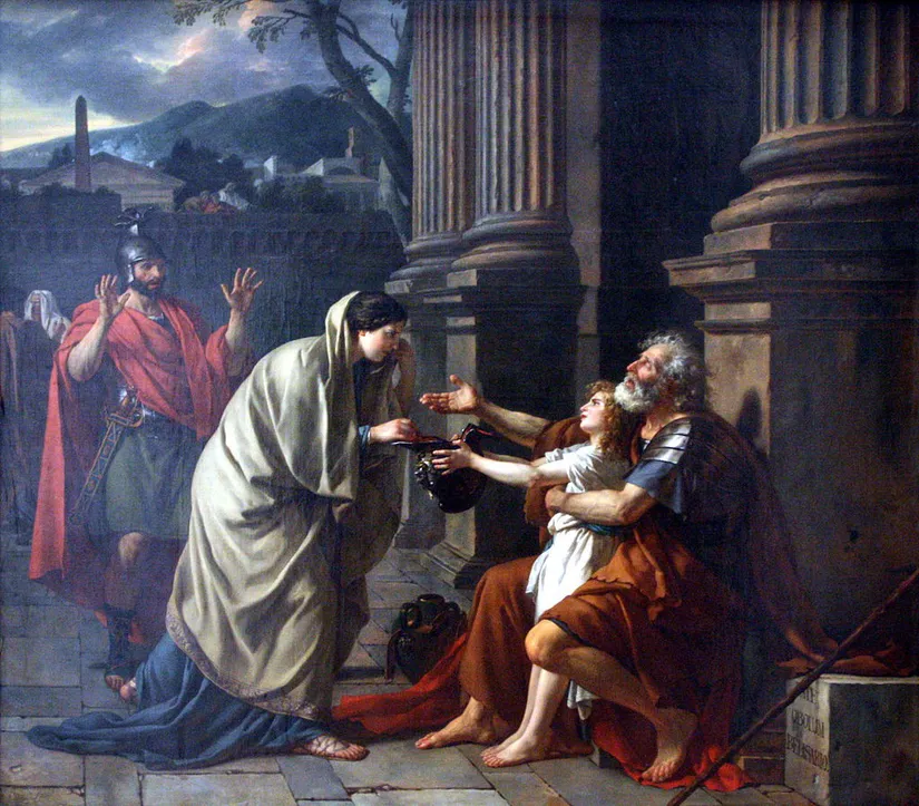 ​​​​​​​Yardım Dilenen Belisarius, Jacques-Louis David