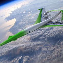  Concept Plane: Supersonic Green Machine 