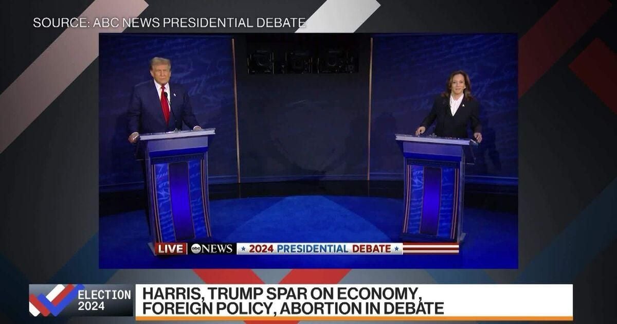 Harris And Trump Clash Over Debates On Key Issues