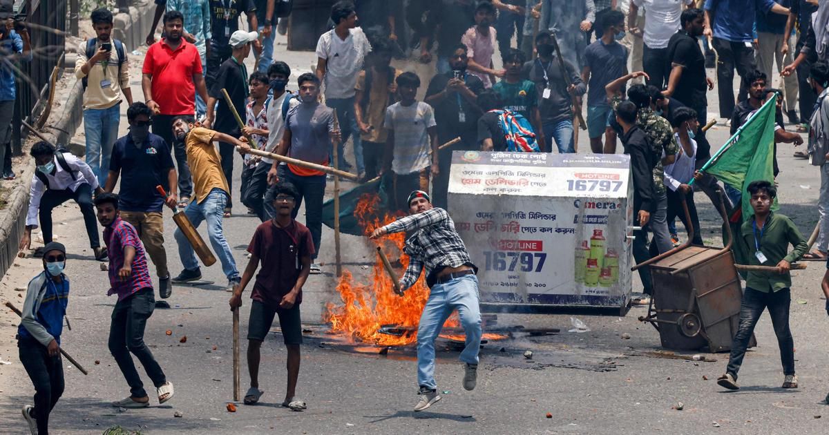 Bangladesh Faces Turmoil As Protests Erupt Following Ouster Of Sheikh ...