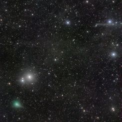  A Conjunction of Comets 