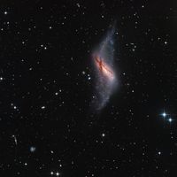  Polar Ring Galaxy NGC 660 