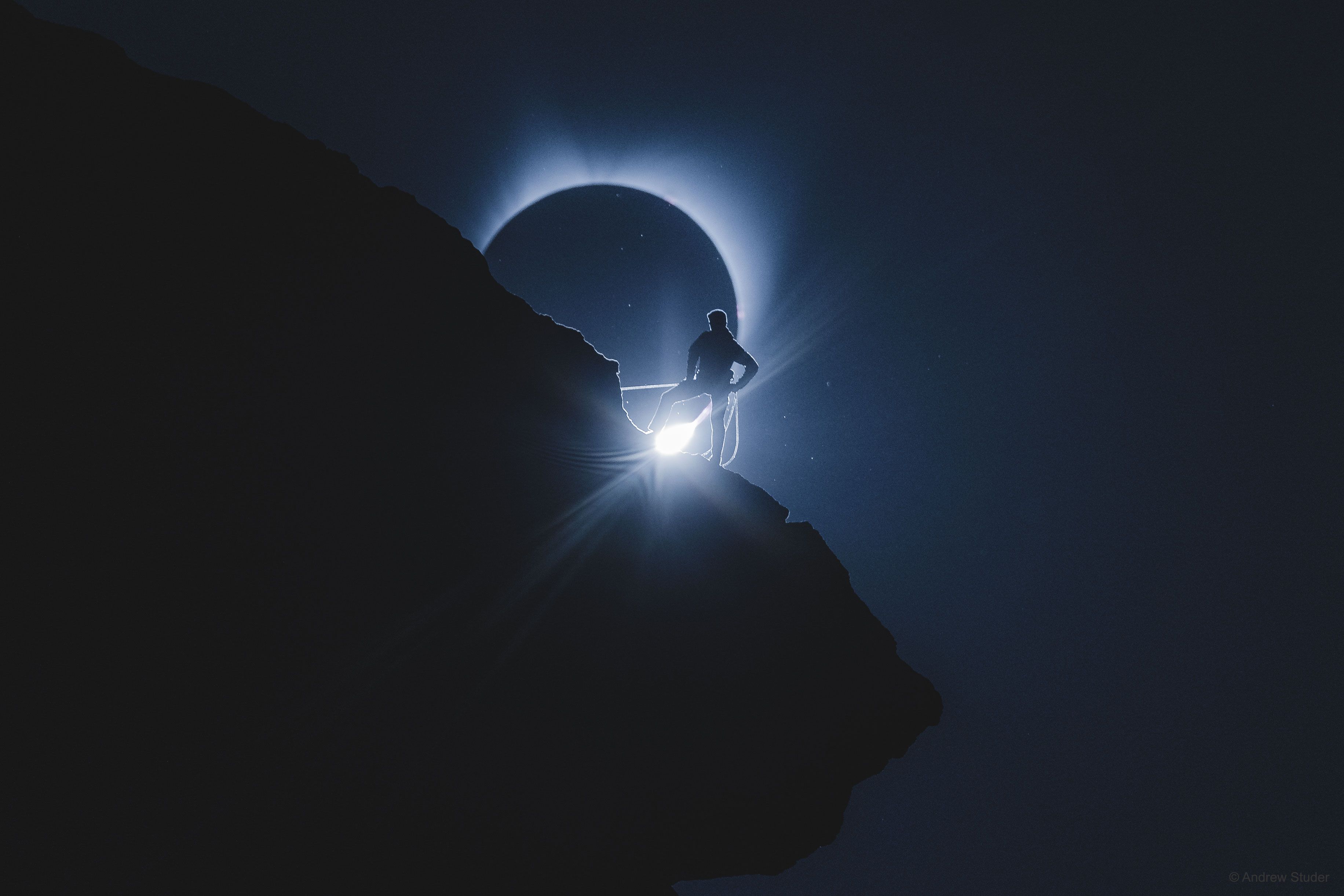  The Climber and the Eclipse 