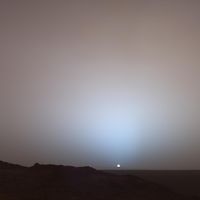  Martian Sunset 