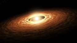 James Webb Uzay Teleskobu Genç Bir Yıldızın Etrafında Karbon Molekülleri Tespit Etti!