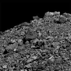  Boulders on Bennu 