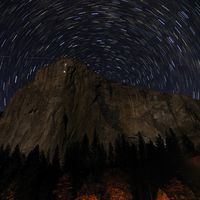   Star Trails over El Capitan 