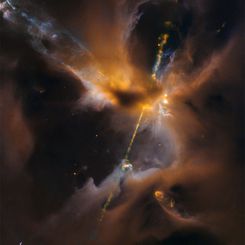  Dual Particle Beams in Herbig-Haro 24 