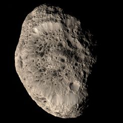  Saturn's Hyperion in Natural Color 