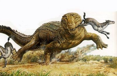 Dinozorların Yerini Dolduran Timsah Cinsi: Pristichampsus