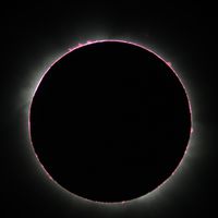 Solar Eclipse from Uganda