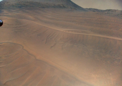 NASA Mars Helikopterini Kaybetmeden Önce Çarpıcı Bir Şey Yakaladı.