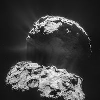  Comet 67P from Spacecraft Rosetta 