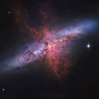  M82: Galaxy with a Supergalactic Wind 