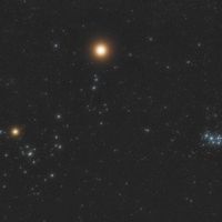  Mars and the Star Clusters 