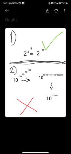 Görselde matematiksel çözümdeki hata nedir?
