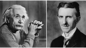Nikola Tesla, Albert Einstein'ın 