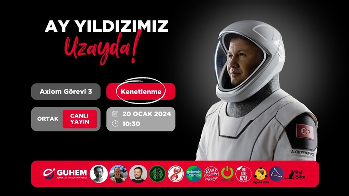Türkiye'nin İlk Astronotu Alper Gezeravcı, ISS'e Kenetleniyor!