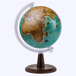 Modern Dünya Küresi: Antik, 30 cm, Işıksız