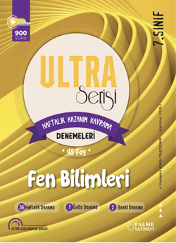 ULTRA SERİSİ 7.SINIF FEN BİLİMLERİ DENEME KİTABI (45 FÖY)