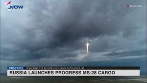 Russia Launches Progress MS-28 To ISS