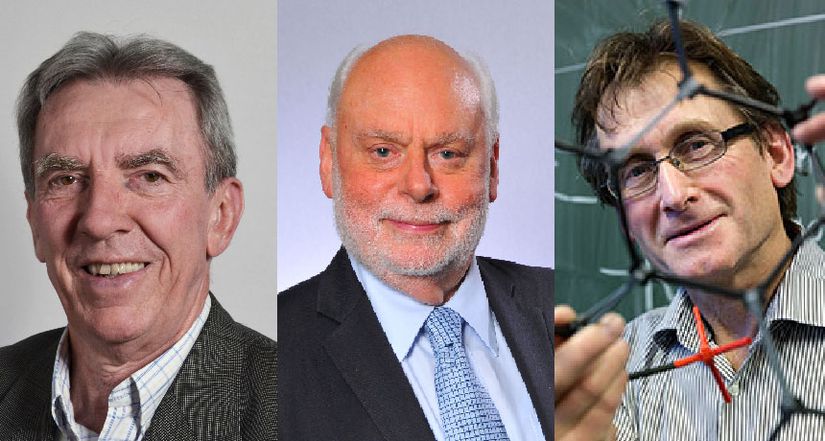 Jean-Pierre Sauvage, Sir J. Fraser Stoddart, and Bernard L. Feringa, 2016 Nobel Laureates in Chemistry