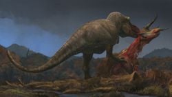 T.rex'lerin Yüzlerindeki Delikler Neyin Nesi?