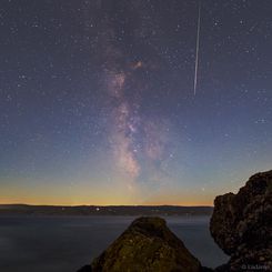  Perseid by the Sea 