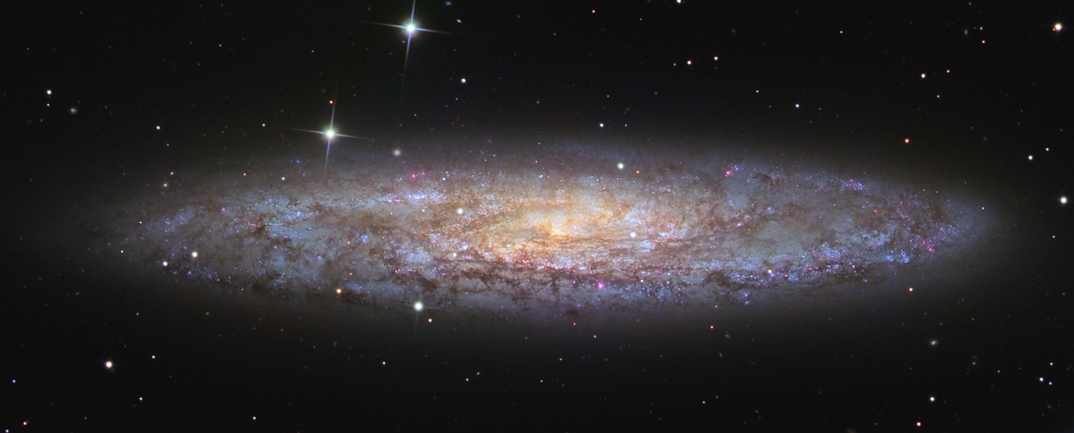  NGC 253: Dusty Island Universe 