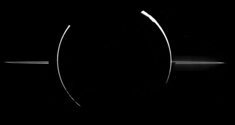 Jüpiter'in halka sisteminin NASA'nın Galileo Uzay Aracı ile yakalanan görüntüsü