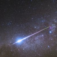 Parlak Meteor, Yıldızlı Gece