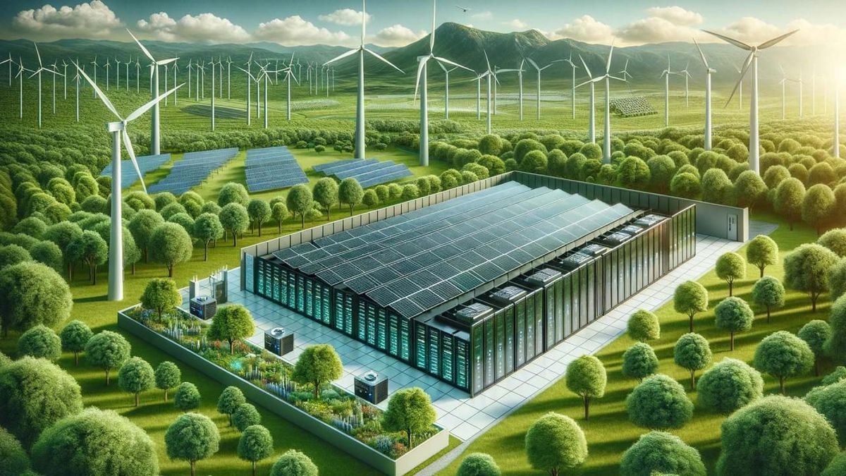 Tech Giants Focus On Green Data Centers