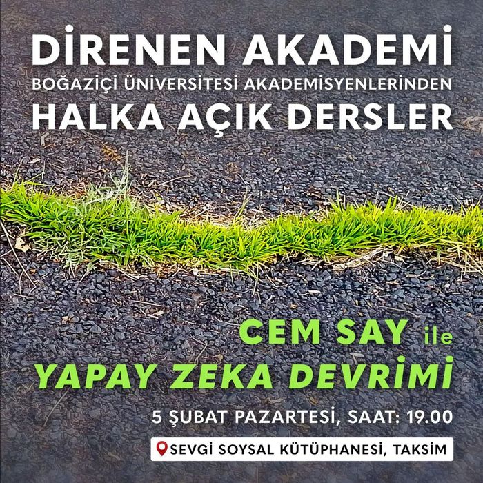 Cem Say ile Yapay Zeka Devrimi