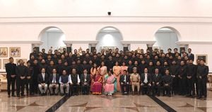 President Murmu Engages With IPS Probationers To Stress Law Enforcement Importance