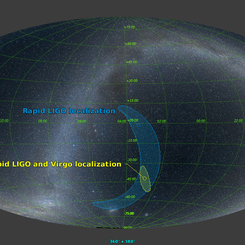  LIGO-Virgo GW170814 Skymap 