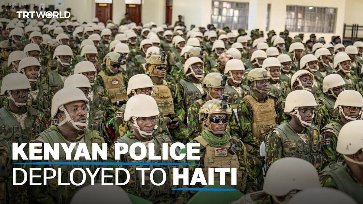 Kenya’s Mission To Tackle Gang Violence In Haiti