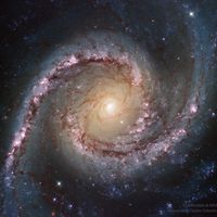 The Spanish Dancer Spiral Galaxy