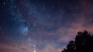 Orionid Meteor Shower Lights Up The Night Sky