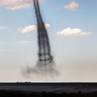  A Landspout Tornado over Kansas 