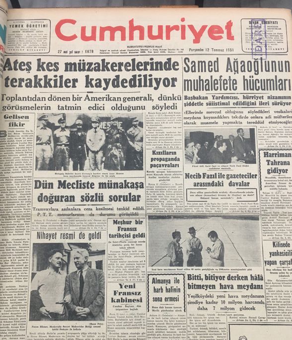 Nazım Hikmet'in eleştirdiği Ankara Gazetesi
