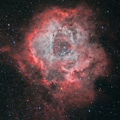  A Cosmic Rose: The Rosette Nebula in Monoceros 