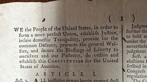 Rare U.S. Constitution Copy Fetches Over $11 Million At Auction