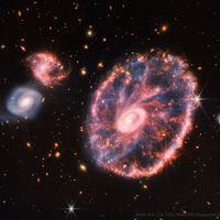  The Cartwheel Galaxy from Webb 