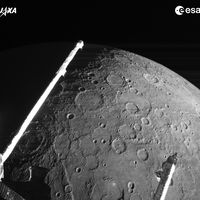  Mercury from Passing BepiColombo 
