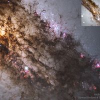  A Supernova through Galaxy Dust 