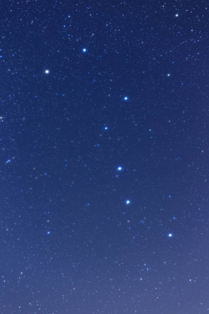 Büyük Ayı takımyıldızı (ve yıldız deseni) içindeki 7 parlak yıldız