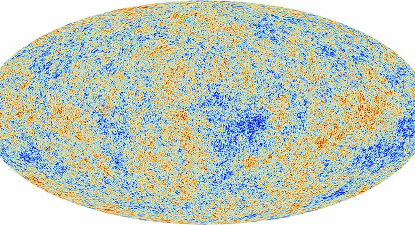 Kozmik mikrodalga arkaplan ışıması (CMBR) haritası