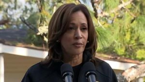 Kamala Harris Helps Hurricane Victims And Campaigns In North Carolina