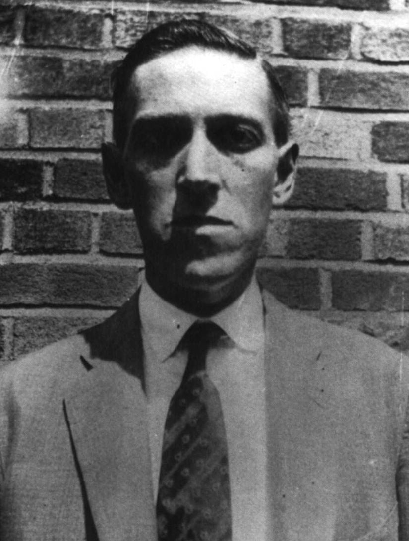 Lovecraft'ın bir fotoğrafı.