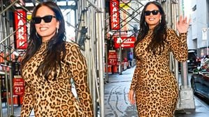 Leopard Print Roars Back With Style At Paris Fashion Week